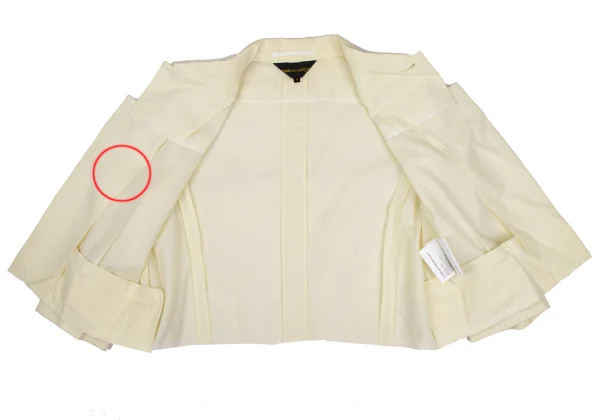 COMME des GARCONS Cutting Design Round Collar Jacket K-169687_013
