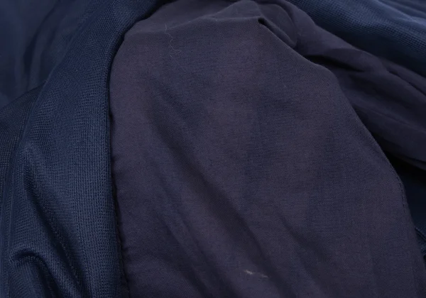 COMME des GARCONS Different Material Layered Round Collar Double Jacket K-169688_016