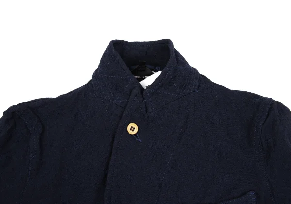 COMME des GARCONS Stitched Embroidery Poly Semi-double Jacket K-169691_006