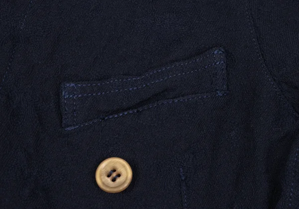 COMME des GARCONS Stitched Embroidery Poly Semi-double Jacket K-169691_007