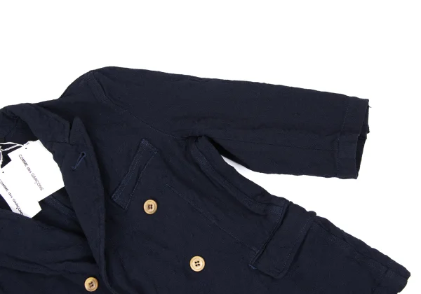 COMME des GARCONS Stitched Embroidery Poly Semi-double Jacket K-169691_010