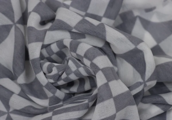 COMME des GARCONS Checker Printed See-through T Shirt K-169702_013