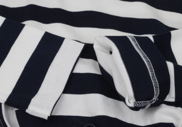 COMME des GARCONS Wave Cutting Design Stripe T Shirt K-169704_006