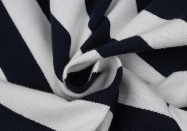 COMME des GARCONS Wave Cutting Design Stripe T Shirt K-169704_015