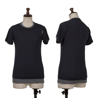COMME des GARCONS Layered Design T Shirt