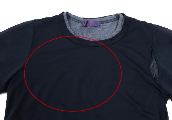 COMME des GARCONS Layered Design T Shirt K-169705_003