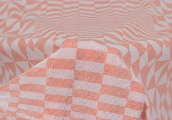 COMME des GARCONS Checker Print See-through T Shirt K-169707_010