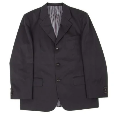 【SALE】コムデギャルソン オムCOMME des GARCONS HOMME 裏ストライプコットンジャケット