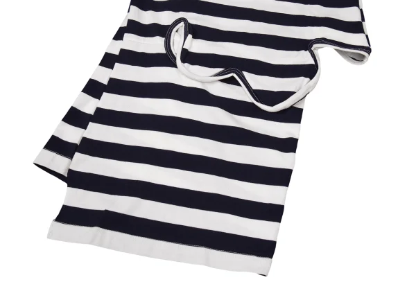 COMME des GARCONS Wave Cutting Design Stripe Sleeveless Top K-169712_006