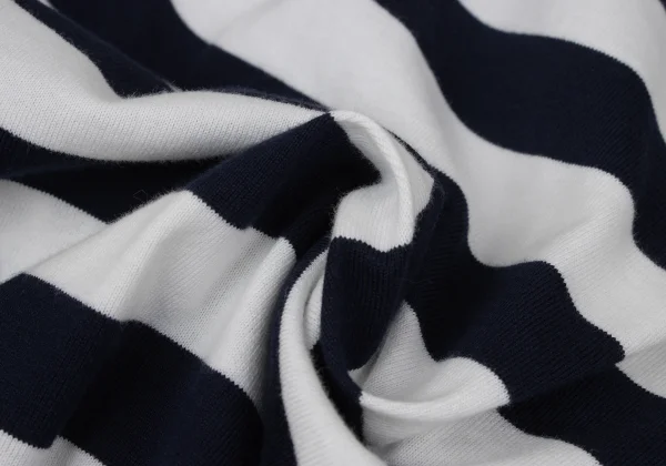 COMME des GARCONS Wave Cutting Design Stripe Sleeveless Top K-169712_014