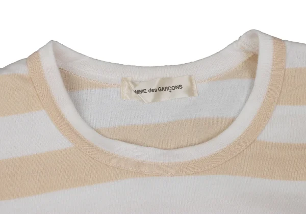 COMME des GARCONS Wave Cutting Design Stripe Sleeveless Top K-169713_005