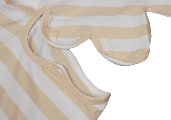 COMME des GARCONS Wave Cutting Design Stripe Sleeveless Top K-169713_008
