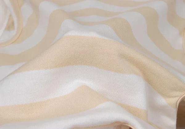 COMME des GARCONS Wave Cutting Design Stripe Sleeveless Top K-169713_014