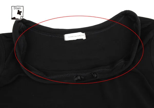 COMME des GARCONS Silk Neck Drawstring Sleeveless Top K-169714_004