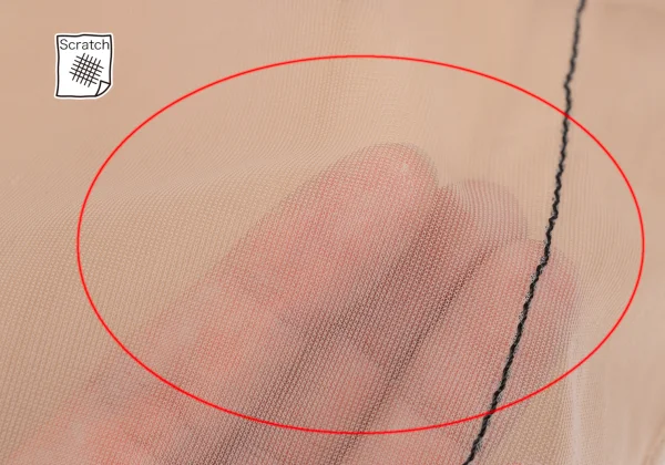 COMME des GARCONS Trompe l'oeil Stitch See-through Shorts K-169719_011