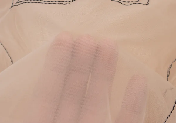 COMME des GARCONS Trompe l'oeil Stitch See-through Shorts K-169720_016