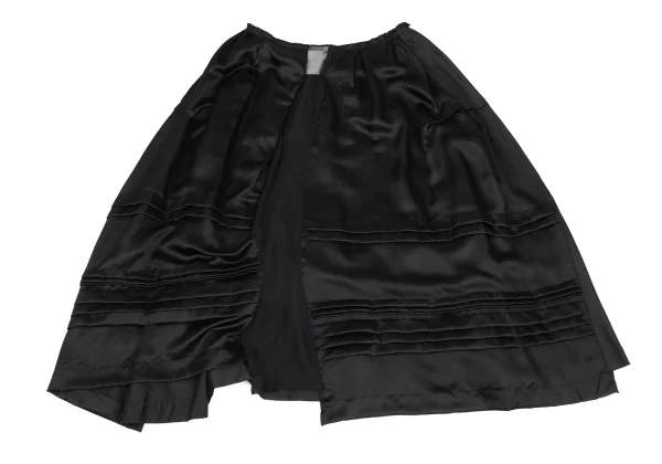COMME des GARCONS Front See-through Line Gathered Skirt K-169723_002