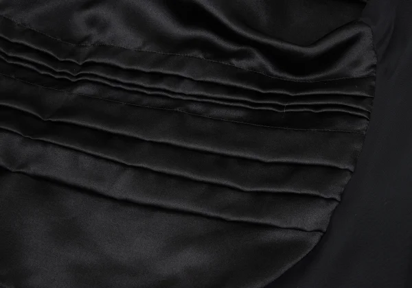 COMME des GARCONS Front See-through Line Gathered Skirt K-169723_005