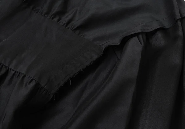 COMME des GARCONS Front See-through Line Gathered Skirt K-169723_011