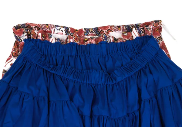 COMME des GARCONS Patterned Purse Docking Gathered Skirt K-169725_003