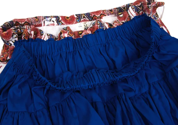 COMME des GARCONS Patterned Purse Docking Gathered Skirt K-169725_004