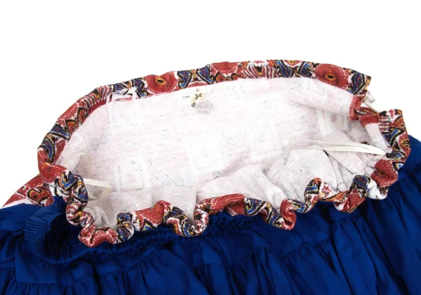 COMME des GARCONS Patterned Purse Docking Gathered Skirt K-169725_005