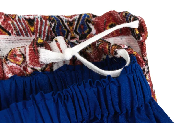 COMME des GARCONS Patterned Purse Docking Gathered Skirt K-169725_006