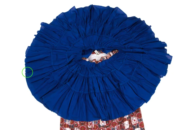 COMME des GARCONS Patterned Purse Docking Gathered Skirt K-169725_008