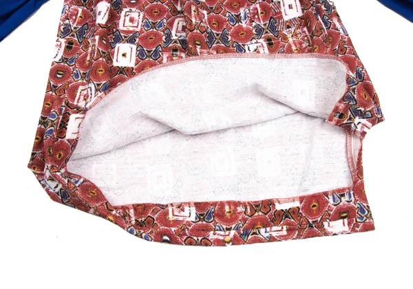 COMME des GARCONS Patterned Purse Docking Gathered Skirt K-169725_011