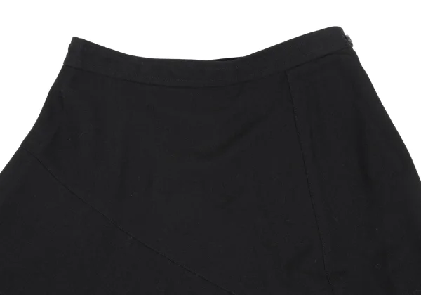 COMME des GARCONS Poly Wool Asymmetrical Skirt K-169727_003