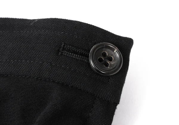 COMME des GARCONS Poly Wool Asymmetrical Skirt K-169727_004
