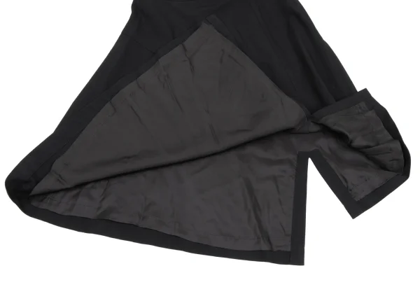 COMME des GARCONS Poly Wool Asymmetrical Skirt K-169727_008