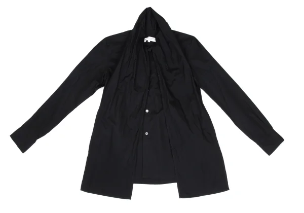 robe de chambre COMME des GARCONS Cotton Ribbon Collar Shirt K-169737_002