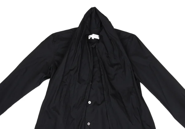 robe de chambre COMME des GARCONS Cotton Ribbon Collar Shirt K-169737_003