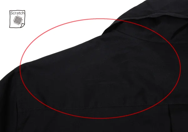 robe de chambre COMME des GARCONS Cotton Ribbon Collar Shirt K-169737_013