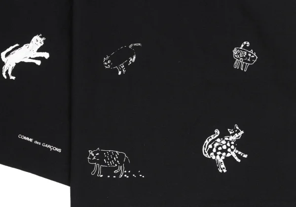 COMME des GARCONS Cat Drawing Print Stole K-169741_007