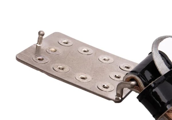 COMME des GARCONS HOMME PLUS Studs Metal Buckle Enamel Belt K-169744_006