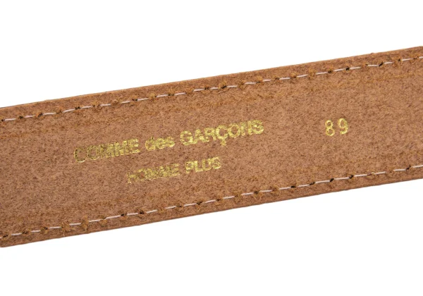 COMME des GARCONS HOMME PLUS Studs Metal Buckle Enamel Belt K-169744_007