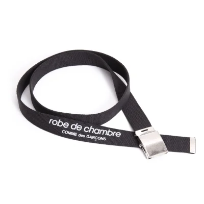 robe de chambre COMME des GARCONS Logo Printed Belt
