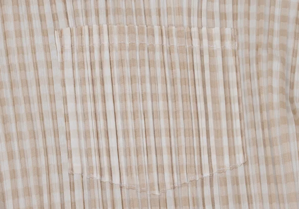 PLEATS PLEASE Checker Button-down Shirt K-169754_007