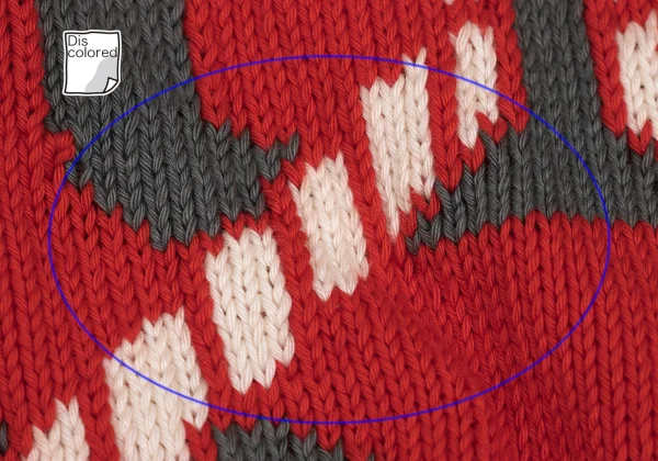 HERMES Cotton Geometric Jacquard V-neck Knit Sweater K-169764_009