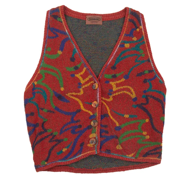 MISSONI Graphic Jacquard Knit Vest K-169766_002