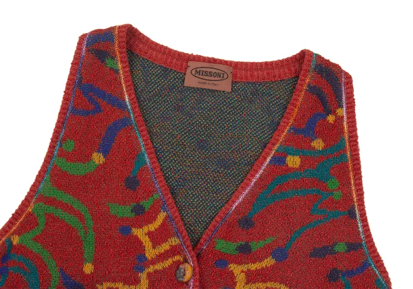 MISSONI Graphic Jacquard Knit Vest K-169766_003