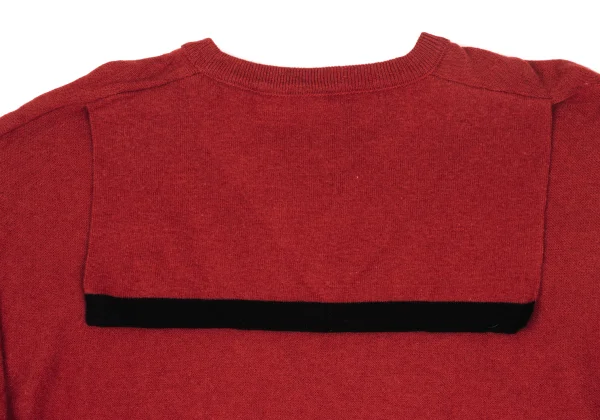 SONIA RYKIEL Anchor Patch Sailor Collar Short knit Top K-169768_011