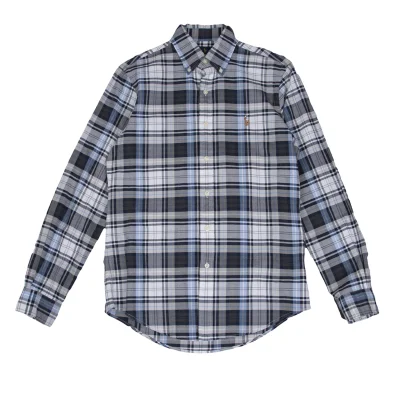 POLO RALPH LAUREN Pony Embroidery Check Button-down Shirt