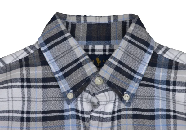 POLO RALPH LAUREN Pony Embroidery Check Button-down Shirt K-169770_003