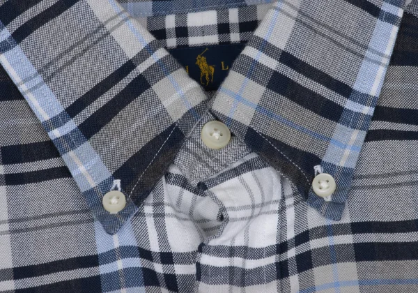 POLO RALPH LAUREN Pony Embroidery Check Button-down Shirt K-169770_004