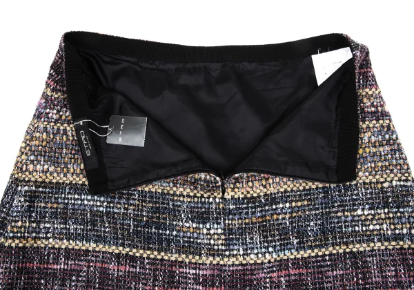 ETRO Multicolor Tweed Mini Skirt K-169772_010