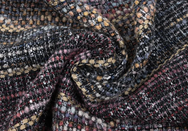 ETRO Multicolor Tweed Mini Skirt K-169772_012