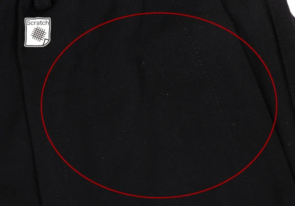 Yohji Yamamoto NOIR Wool Front Button Skirt Pants K-169773_004